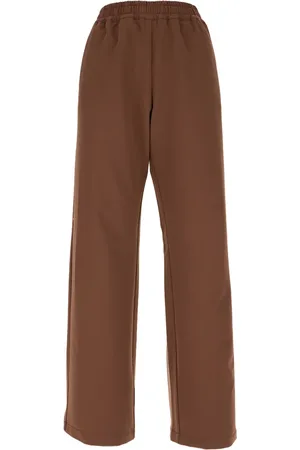 CRUNA Mujer, Pantalones, Marrón, Talla: M