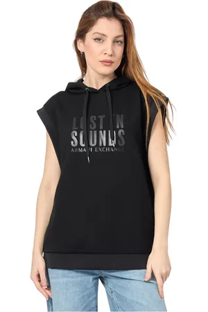 Armani Exchange Mujer, Camisetas, Negro, Talla: M