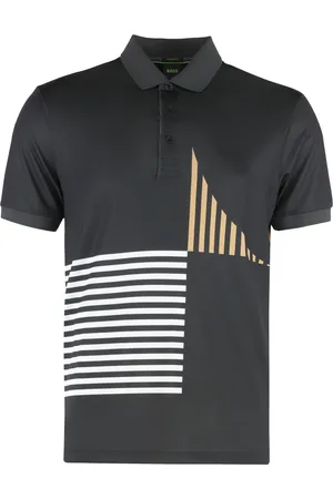HUGO BOSS Hombre, Camisetas, Negro, Talla: S
