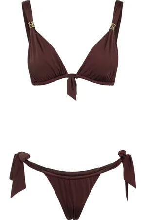 Elisabetta Franchi Mujer, Trajes de baño, Marrón, Talla: S