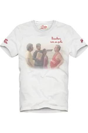 MC2 SAINT BARTH Hombre, Camisetas, Blanco, Talla: XL