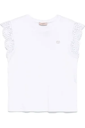 Twin-Set Mujer, Camisetas, Blanco, Talla: XS