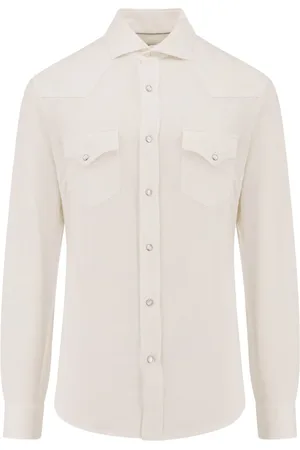 Brunello Cucinelli Hombre, Camisas, Blanco, Talla: L