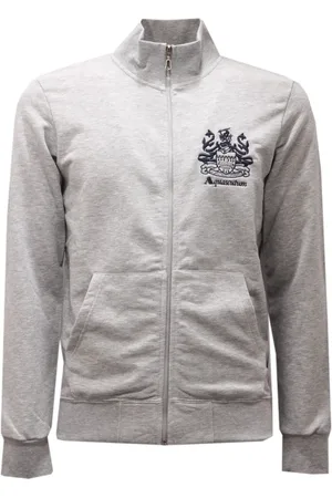 Aquascutum Hombre, Sudaderas, Gris, Talla: 2XL