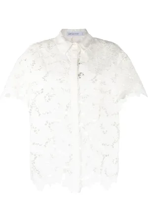 Self-Portrait Mujer, Blusas y Camisas, Blanco, Talla: S