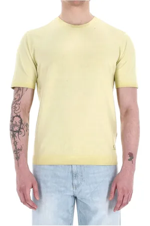 C.P. Company Hombre, Camisetas, Amarillo, Talla: L