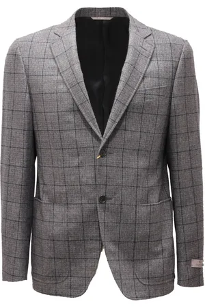 CANALI Hombre, Chaquetas, Gris, Talla: M