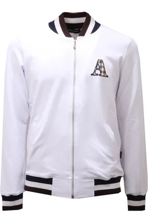Aquascutum Hombre, Sudaderas, Blanco, Talla: L