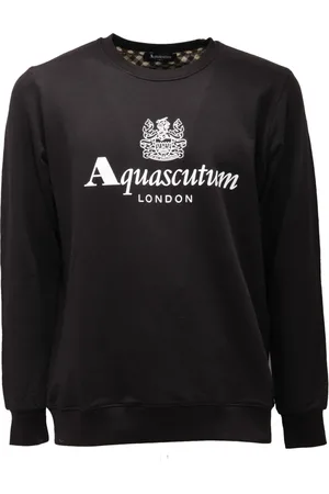 Aquascutum Hombre, Sudaderas, Negro, Talla: M