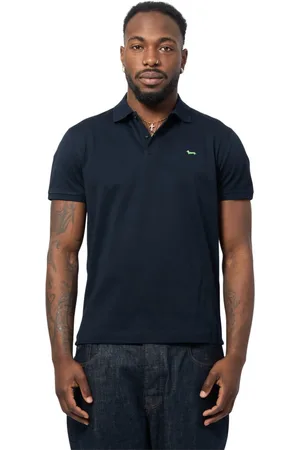 HARMONT&BLAINE Hombre, Camisetas, Azul, Talla: M