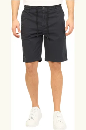 HUGO BOSS Hombre, Pantalones cortos, Azul, Talla: W34