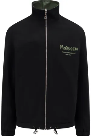 Alexander McQueen Hombre, Chaquetas, Negro, Talla: L