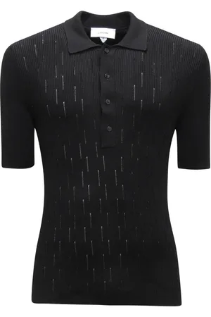 LARDINI Hombre, Camisetas, Negro, Talla: M