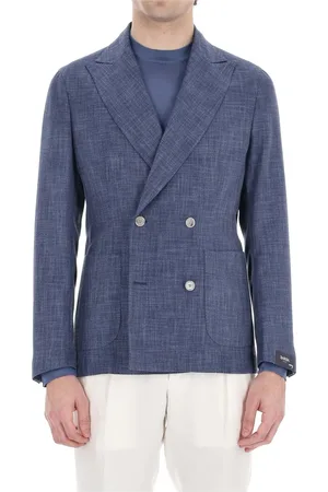BARBA Hombre, Chaquetas, Azul, Talla: M