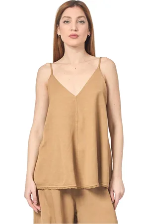 Manila Grace Mujer, Camisetas, Marrón, Talla: M