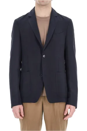 OFFICINE GENERALE Hombre, Chaquetas, Azul, Talla: L