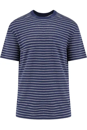 Brunello Cucinelli Hombre, Camisetas, Azul, Talla: M