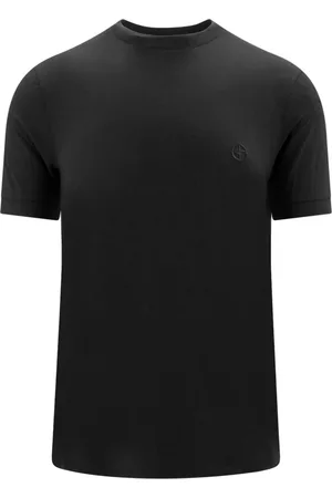 Giorgio Armani Hombre, Camisetas, Negro, Talla: L