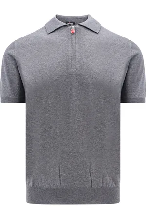 Kiton Hombre, Camisetas, Gris, Talla: S