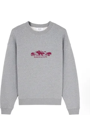Maison Kitsuné Hombre, Sudaderas, Gris, Talla: XL