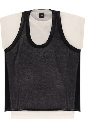 Pinko Mujer, Camisetas, Negro, Talla: M