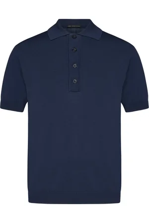LOW BRAND Hombre, Camisetas, Azul, Talla: M