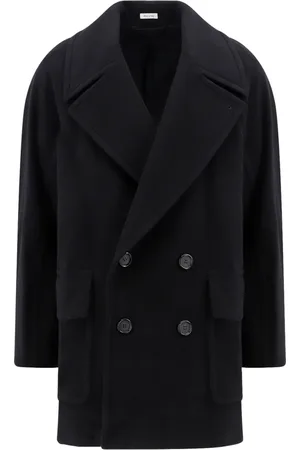 Alexander McQueen Hombre, Abrigos, Negro, Talla: S