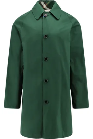 Burberry Hombre, Abrigos, Verde, Talla: M