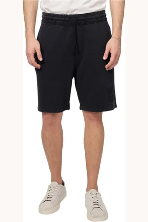 HUGO BOSS Hombre, Pantalones cortos, Negro, Talla: S