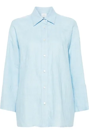 ELEVENTY Mujer, Blusas y Camisas, Azul, Talla: L