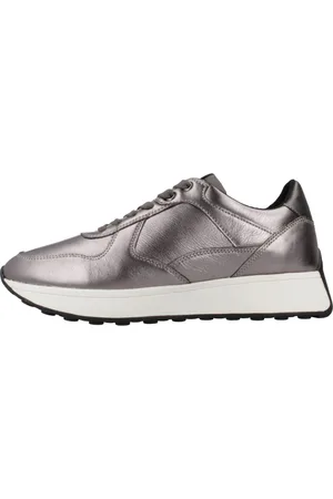 Geox Mujer, Zapatos, Gris, Talla: 39 EU