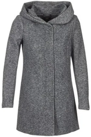 ONLY Mujer, Abrigos, Gris, Talla: M