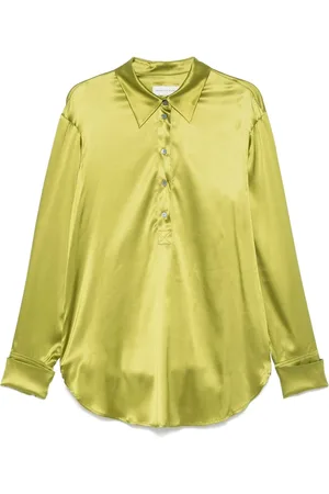DRIES VAN NOTEN Mujer, Blusas y Camisas, Verde, Talla: S