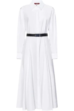 Max Mara Mujer, Vestidos, Blanco, Talla: L