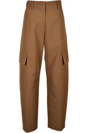 Palm Angels Mujer, Pantalones, Marrón, Talla: S