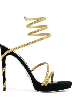 RENE CAOVILLA Mujer, Zapatos, Negro, Talla: 39 1/2 EU