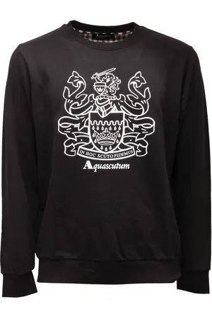 Aquascutum Hombre, Sudaderas, Negro, Talla: M
