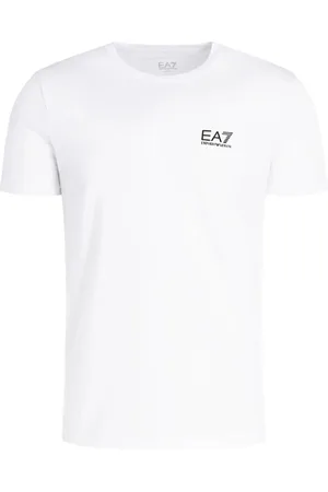 EA7 Hombre, Camisetas, Blanco, Talla: S