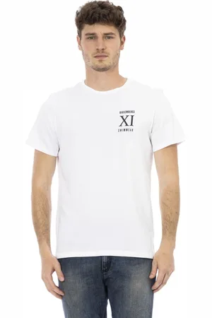 Bikkembergs Hombre, Camisetas, Blanco, Talla: M