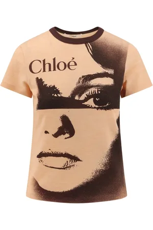 Chloé Mujer, Camisetas, Naranja, Talla: S