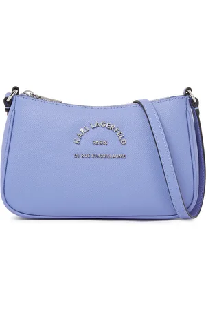 Karl Lagerfeld Mujer, Bolsos, Azul, Talla: ONE Size