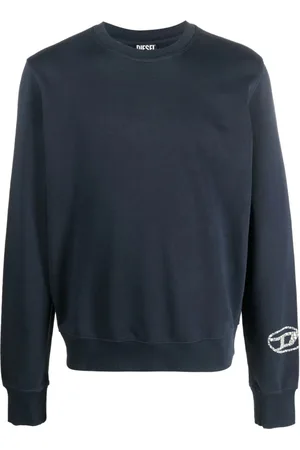 Diesel Hombre, Sudaderas, Azul, Talla: S
