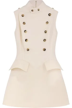 Alexander McQueen Mujer, Vestidos, Blanco, Talla: S
