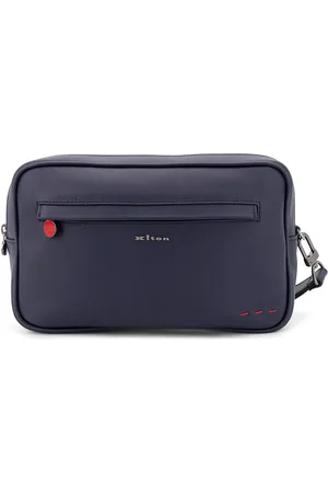 Kiton Hombre, Bolsos, Azul, Talla: ONE Size