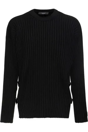 VERSACE Hombre, Jerseys, Negro, Talla: L