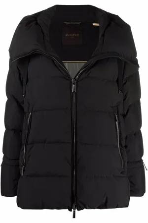 MOORER Mujer, Chaquetas, Negro, Talla: L