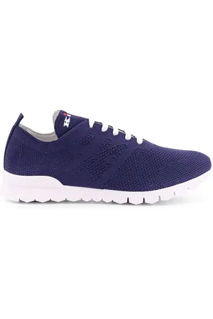 Kiton Hombre, Zapatos, Azul, Talla: 44 EU