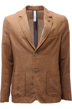 DISTRETTO 12 Hombre, Chaquetas, Marrón, Talla: M