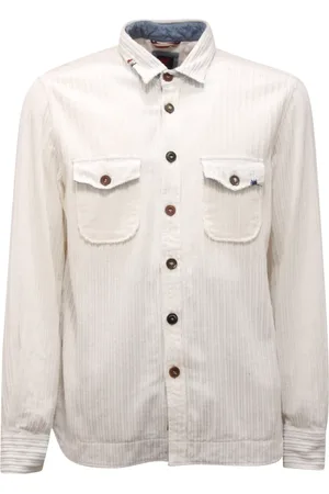 BOB der Bär Hombre, Chaquetas, Blanco, Talla: L