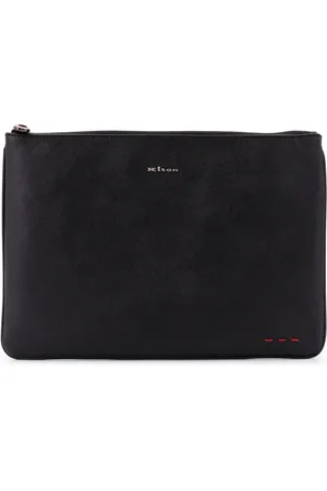 Kiton Hombre, Bolsos, Negro, Talla: ONE Size